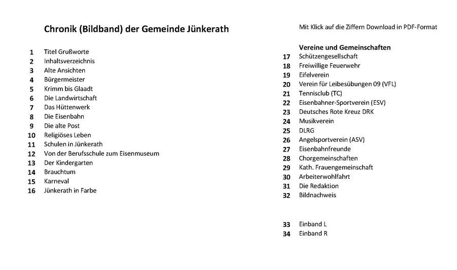 Chronik Jünkerath